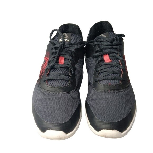 Reebok Instalite Run Shoes Mens Size 10 Black & Red BS8485 main image 6